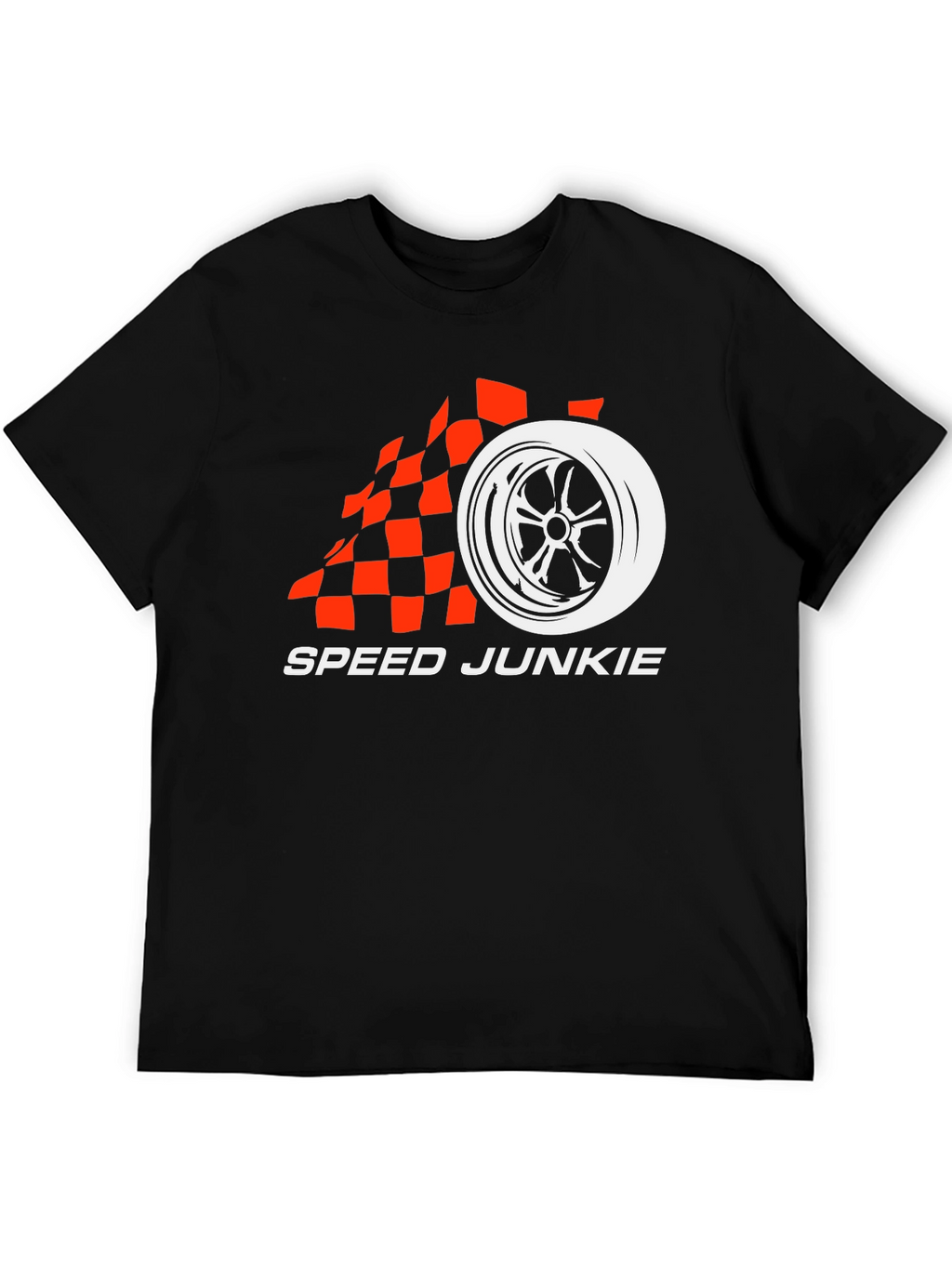 Speed Junkie Graphic Tee - Black