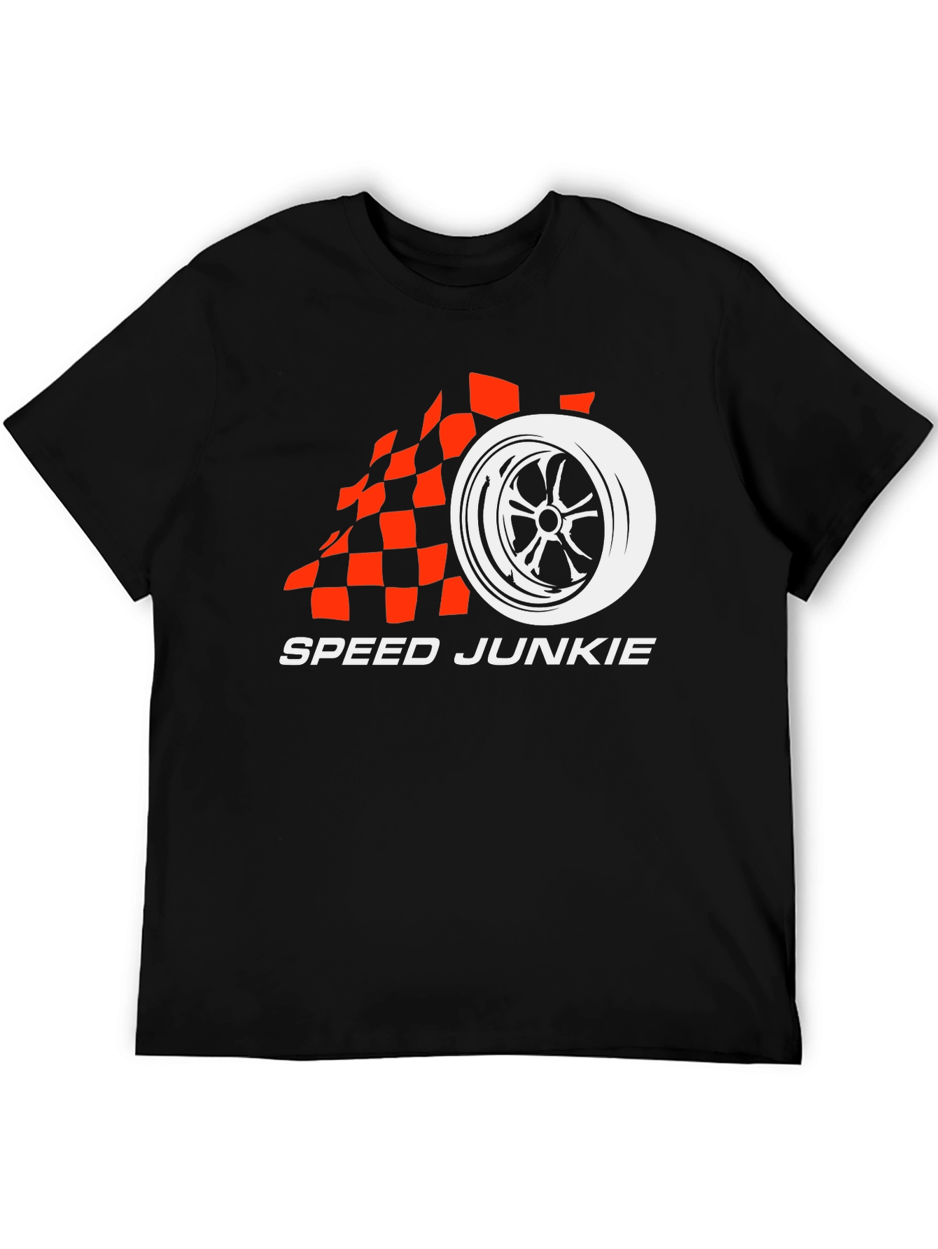 Speed Junkie Graphic Tee - Black