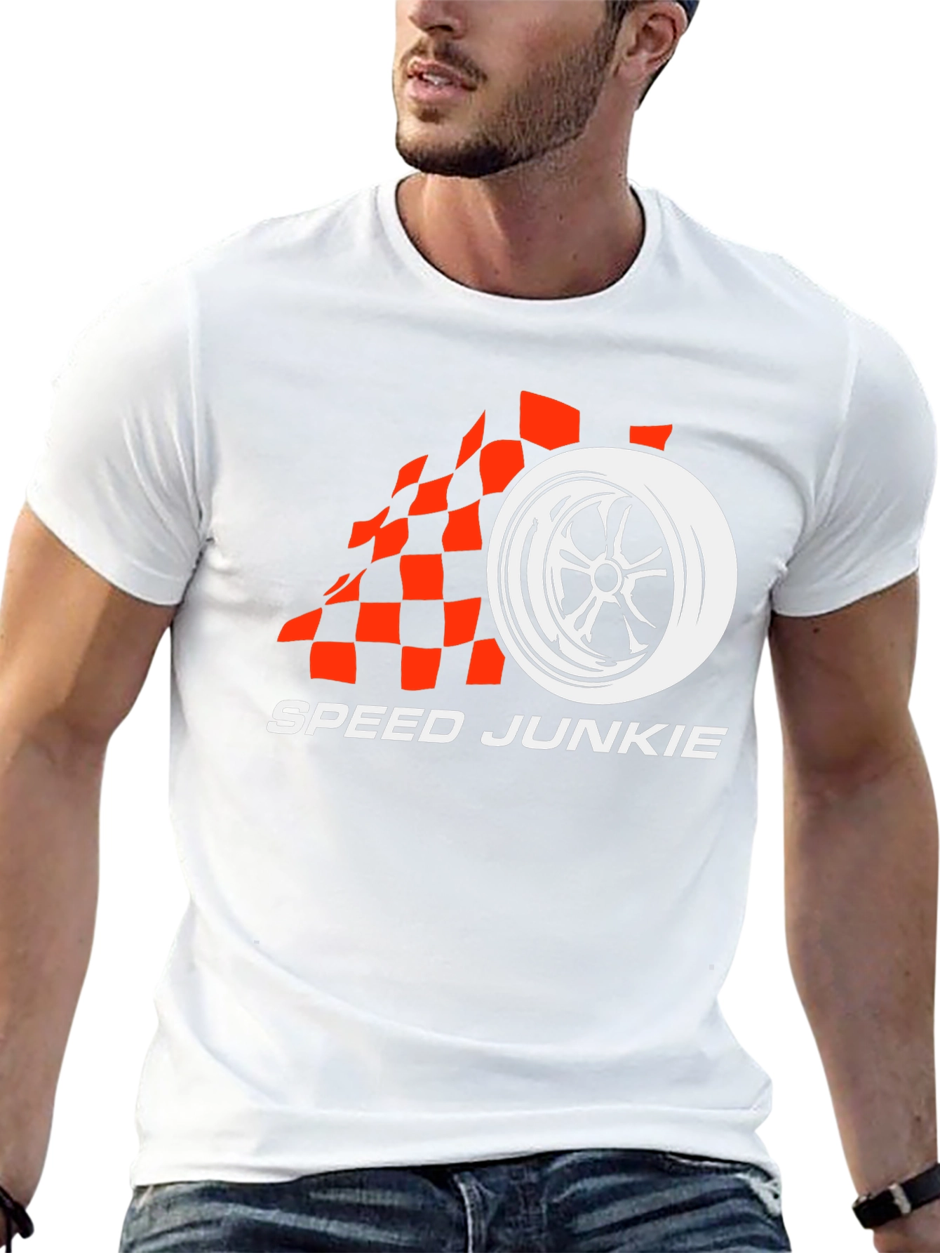 Speed Junkie Graphic Tee - Black