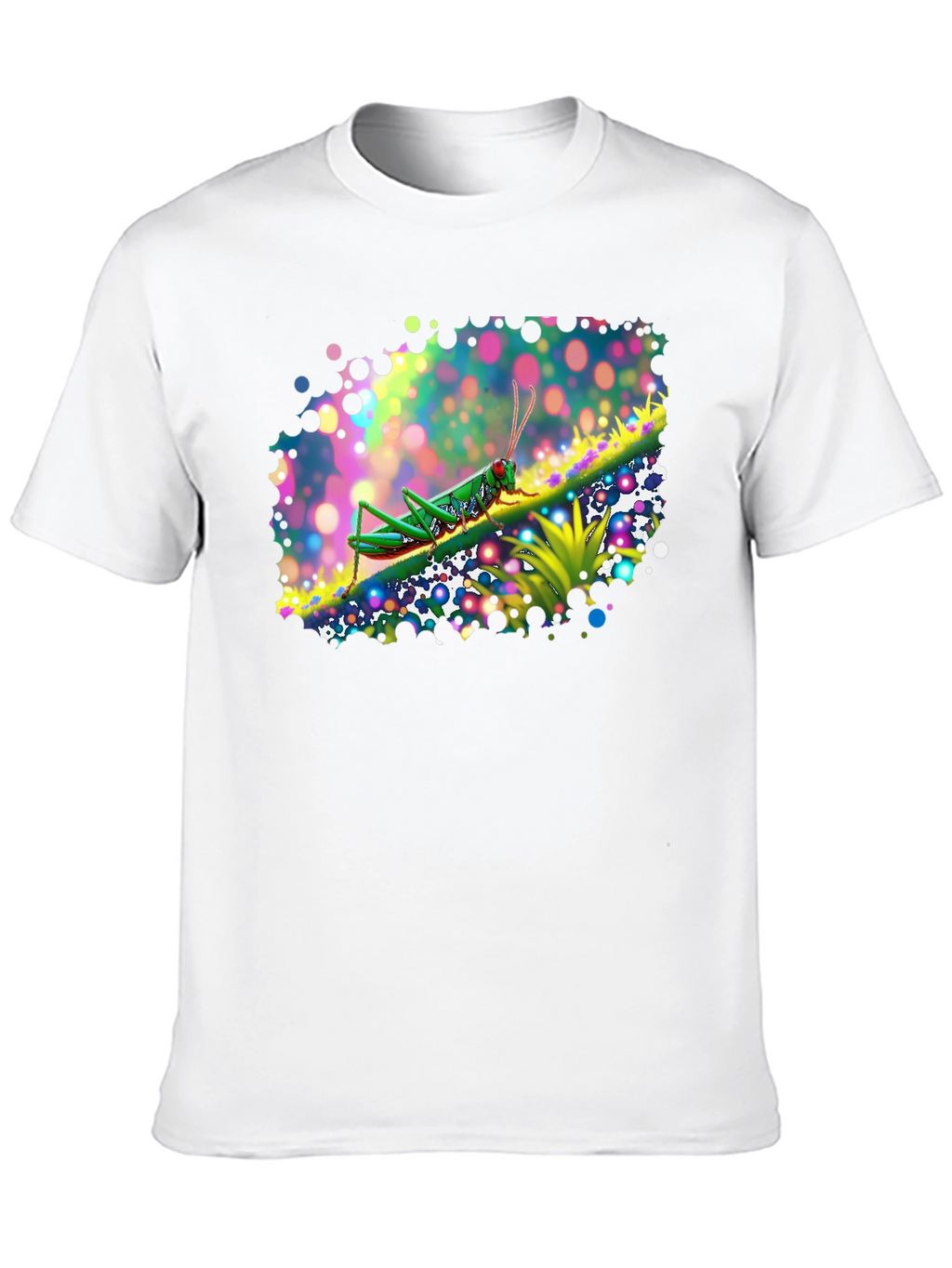 Grasshopper Art Graphic Tee