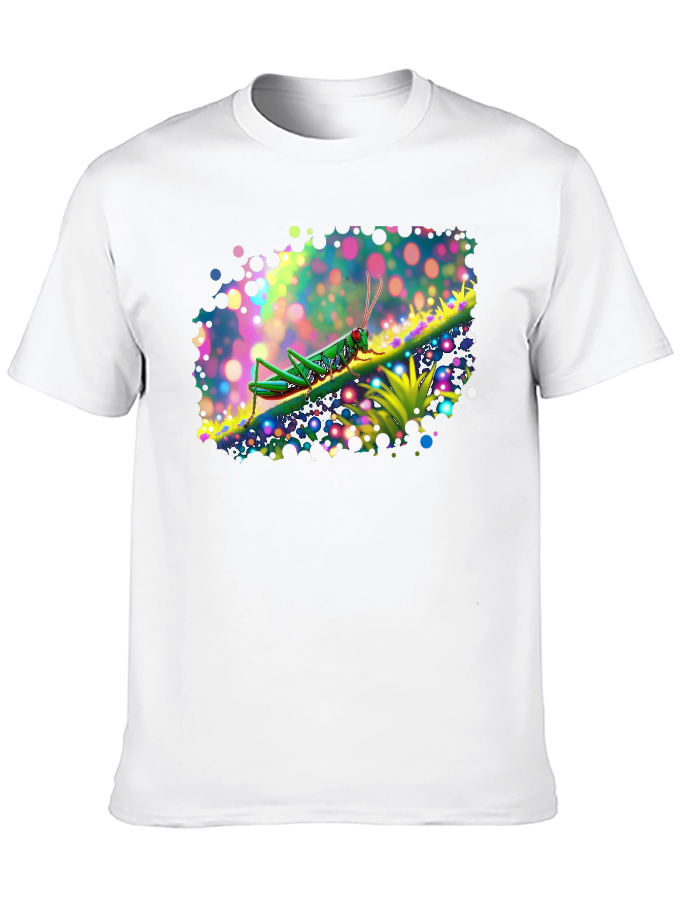 Grasshopper Art Graphic Tee
