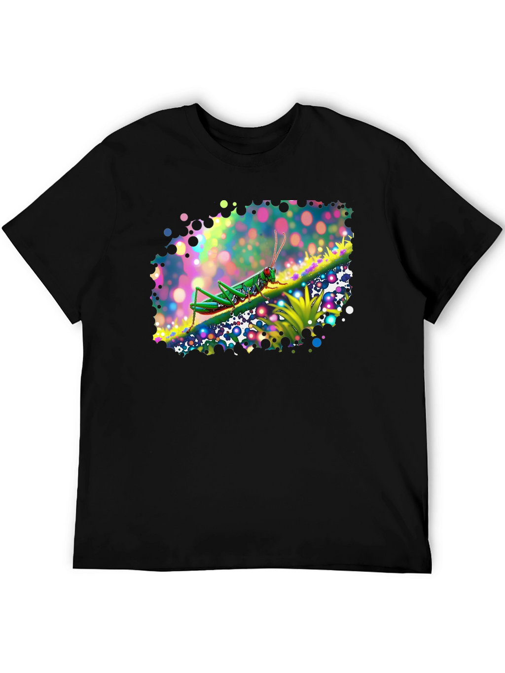 Grasshopper Art Graphic Tee