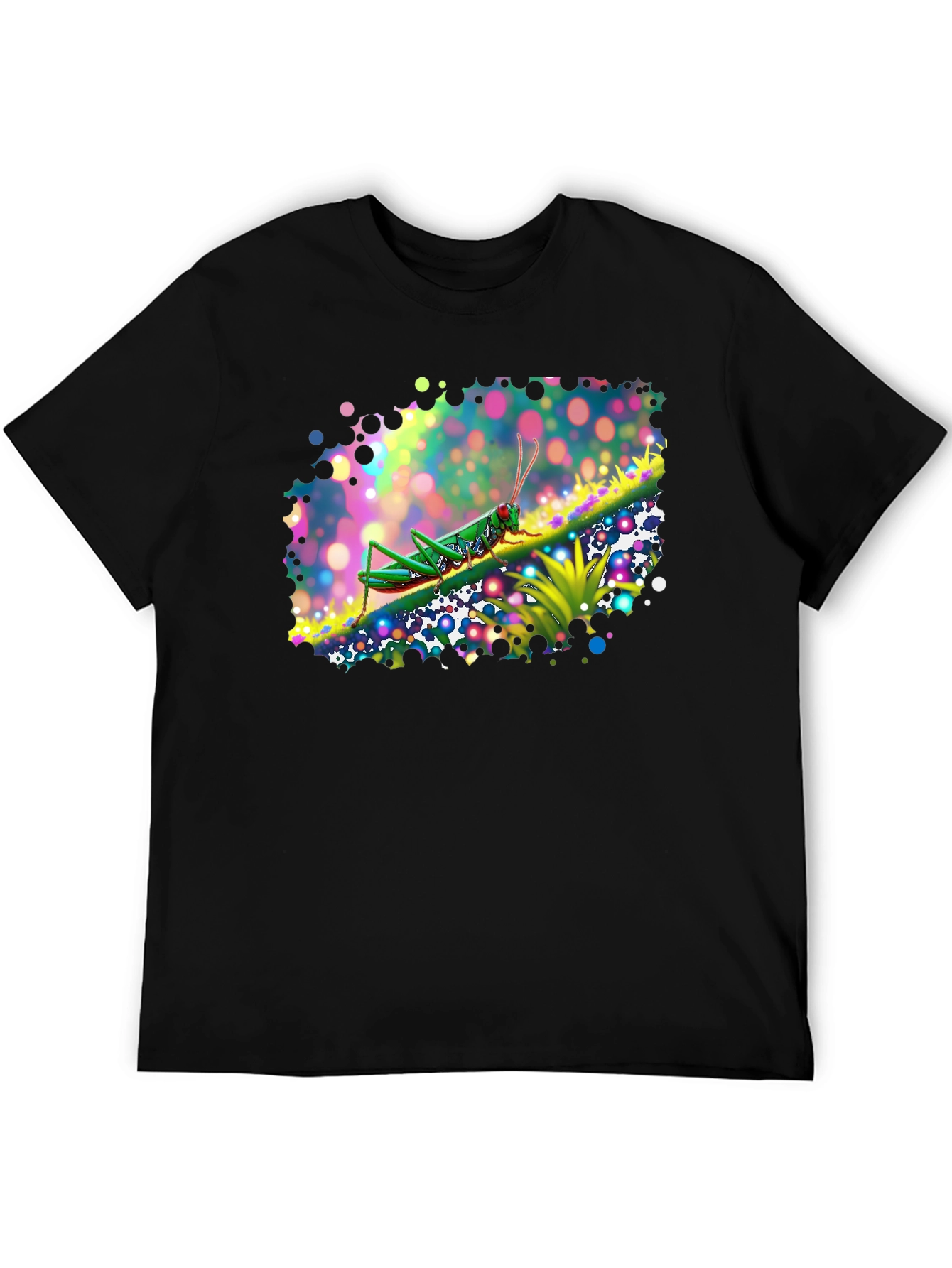 Grasshopper Art Graphic Tee