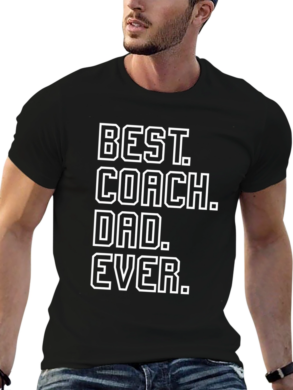 Best Coach Dad Ever T-Shirt