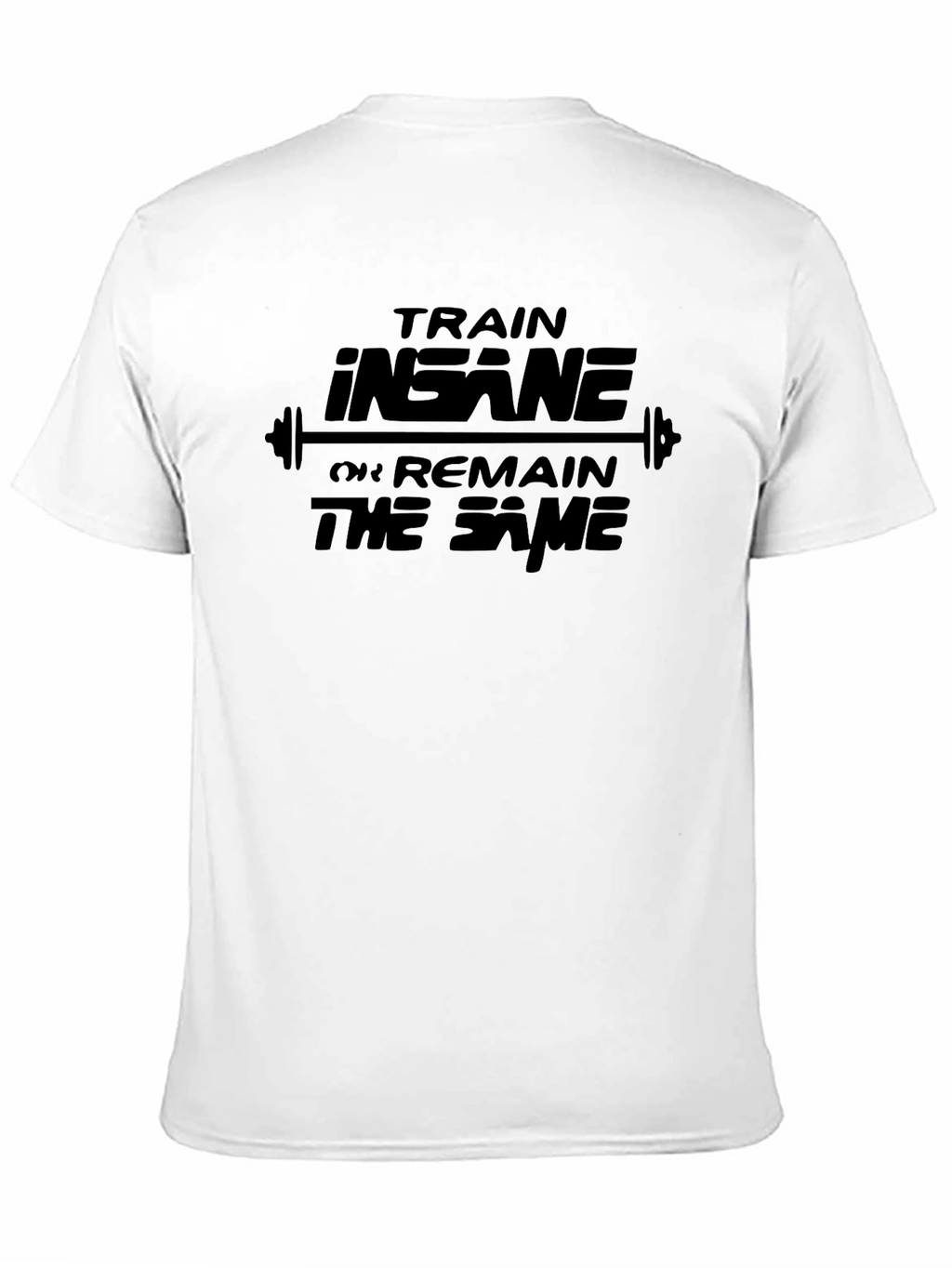 Train Insane Graphic Tee - Black Gym Shirt