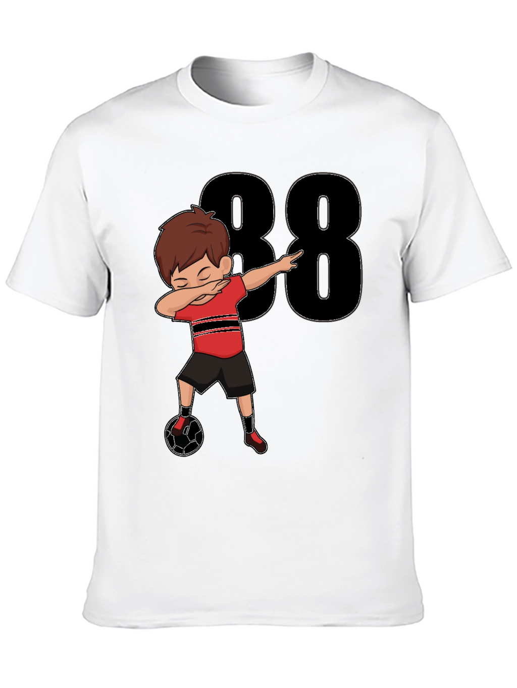 Soccer Dab Boy Birthday T-Shirt