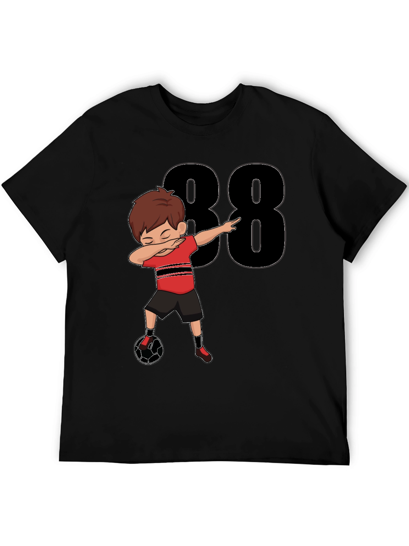 Soccer Dab Boy Birthday T-Shirt