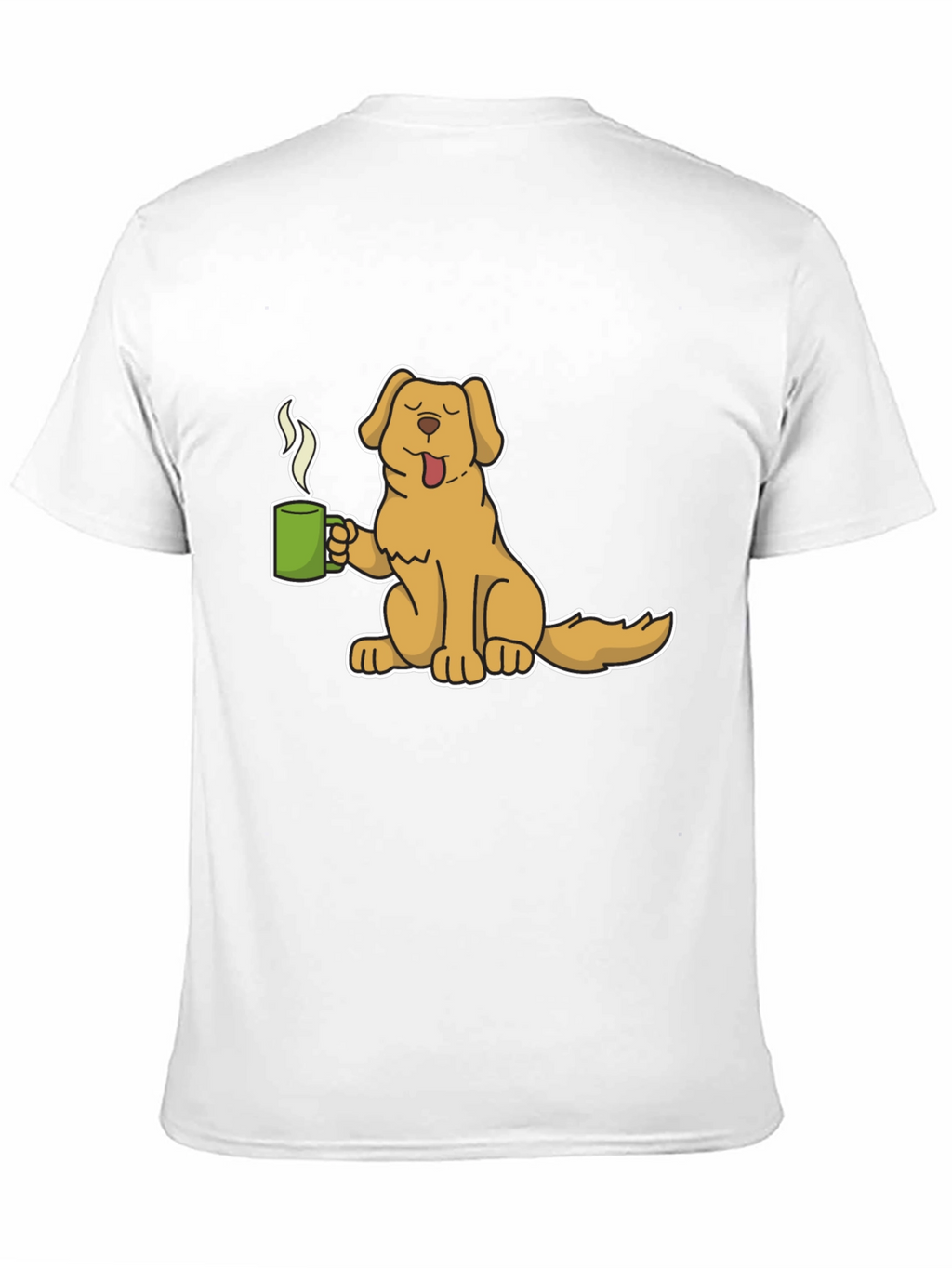 Dog Lover T-Shirt - Coffee Time!