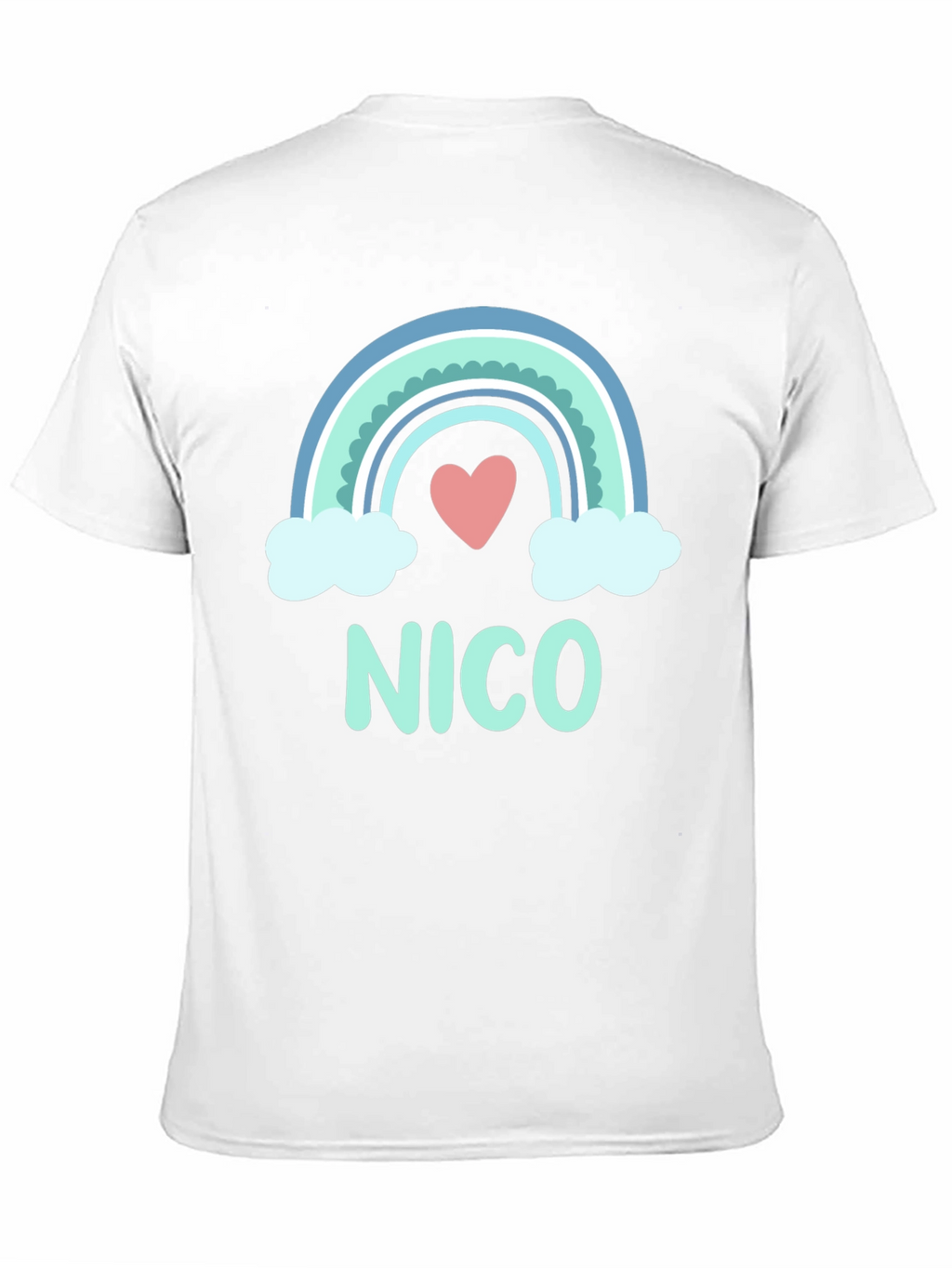Nico Rainbow Heart T-Shirt