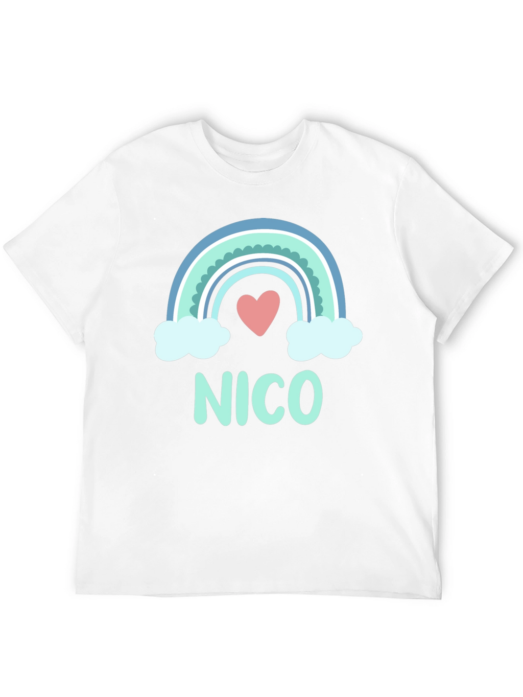 Nico Rainbow Heart T-Shirt