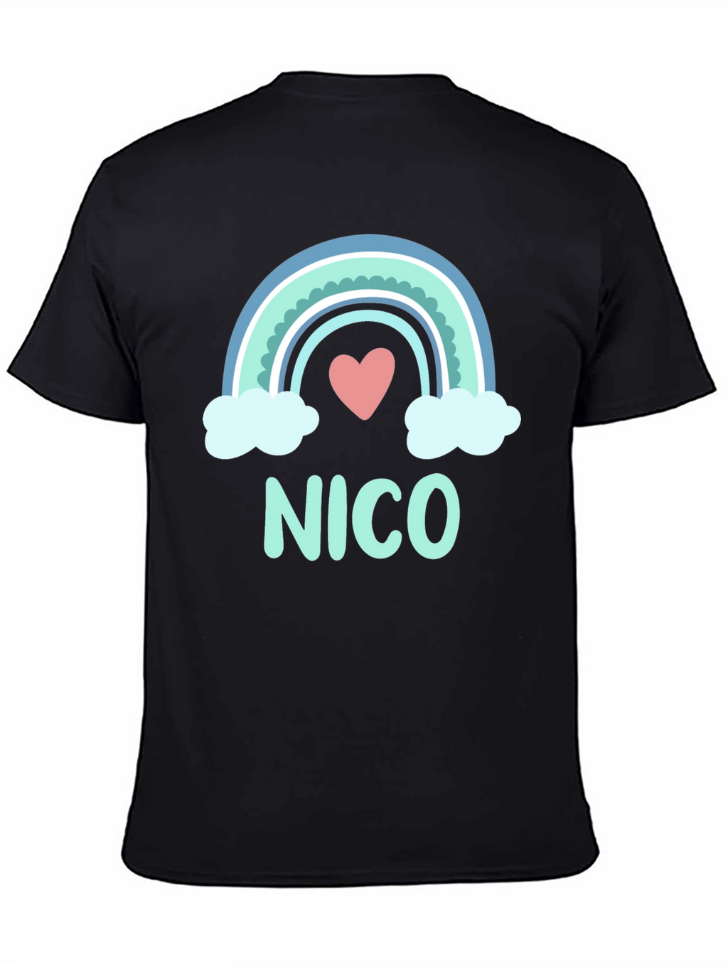 Nico Rainbow Heart T-Shirt