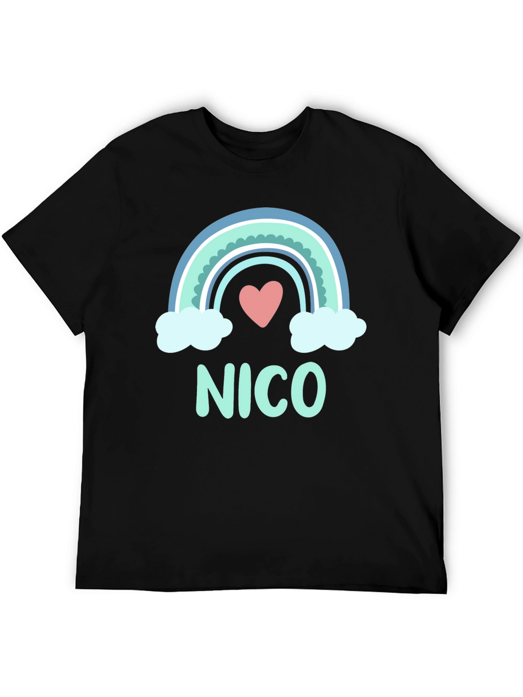 Nico Rainbow Heart T-Shirt