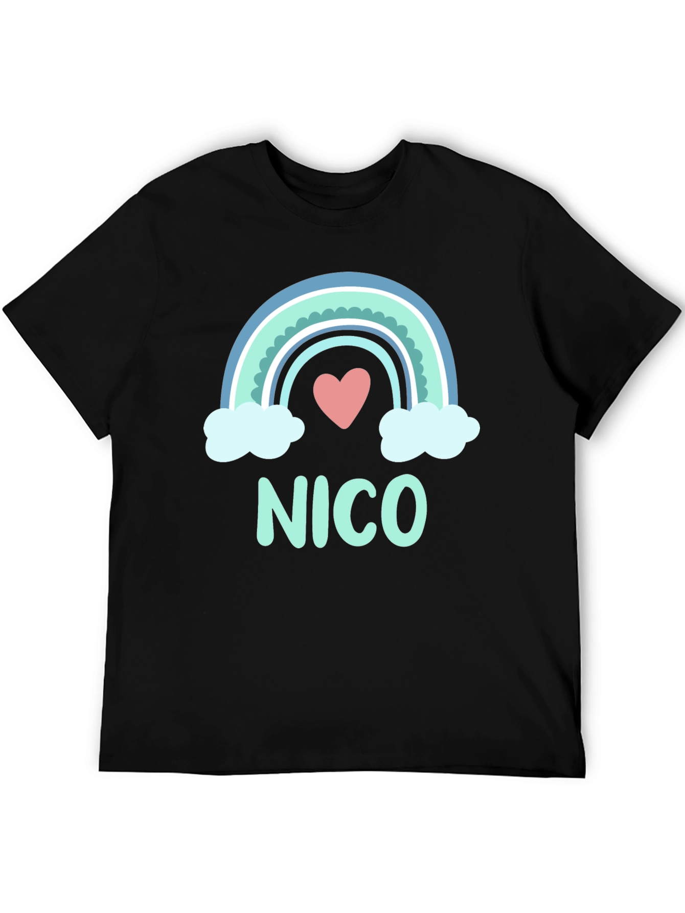 Nico Rainbow Heart T-Shirt