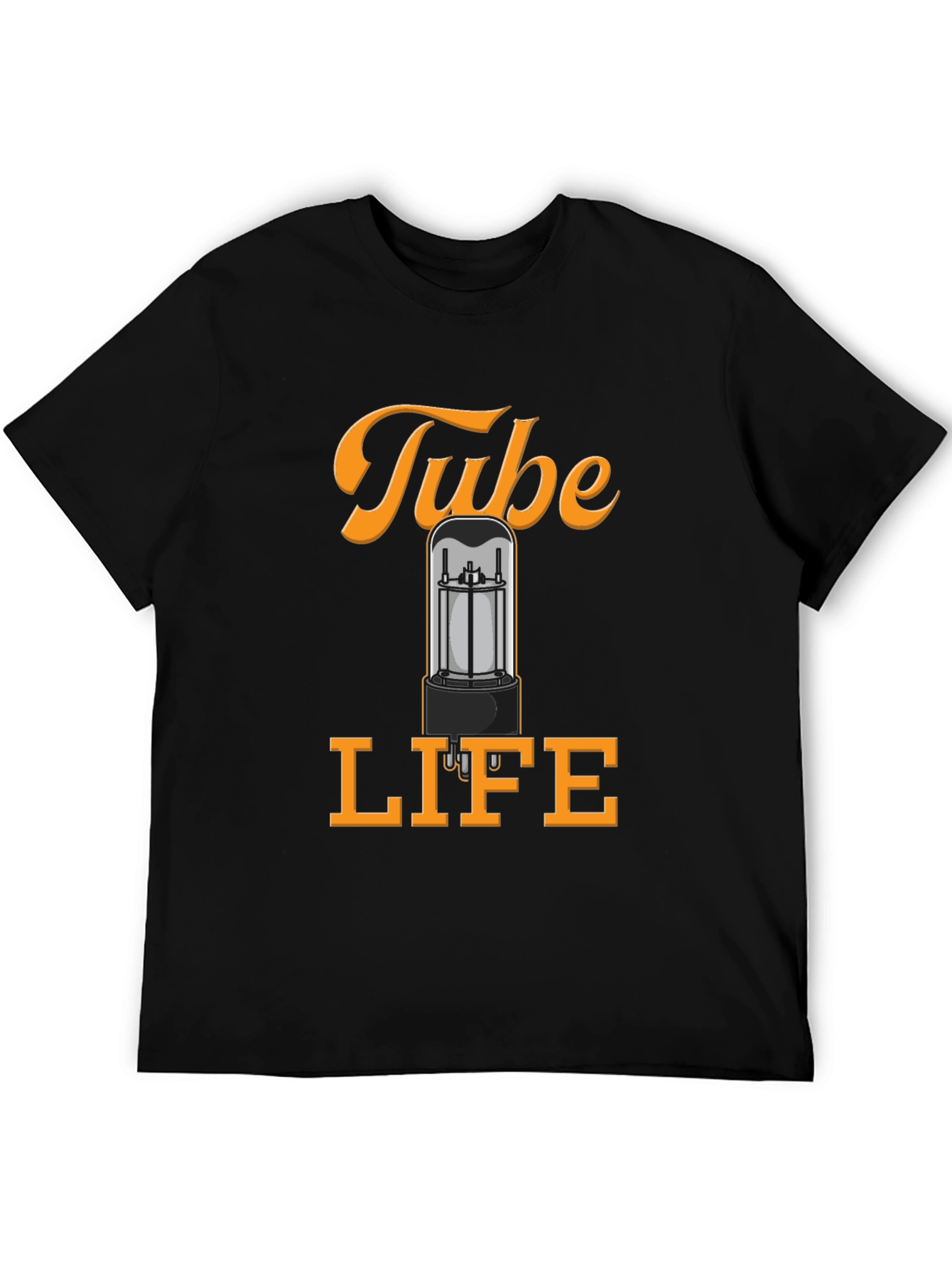Tube Life T-Shirt - Amplifier Vacuum Tube Graphic Tee