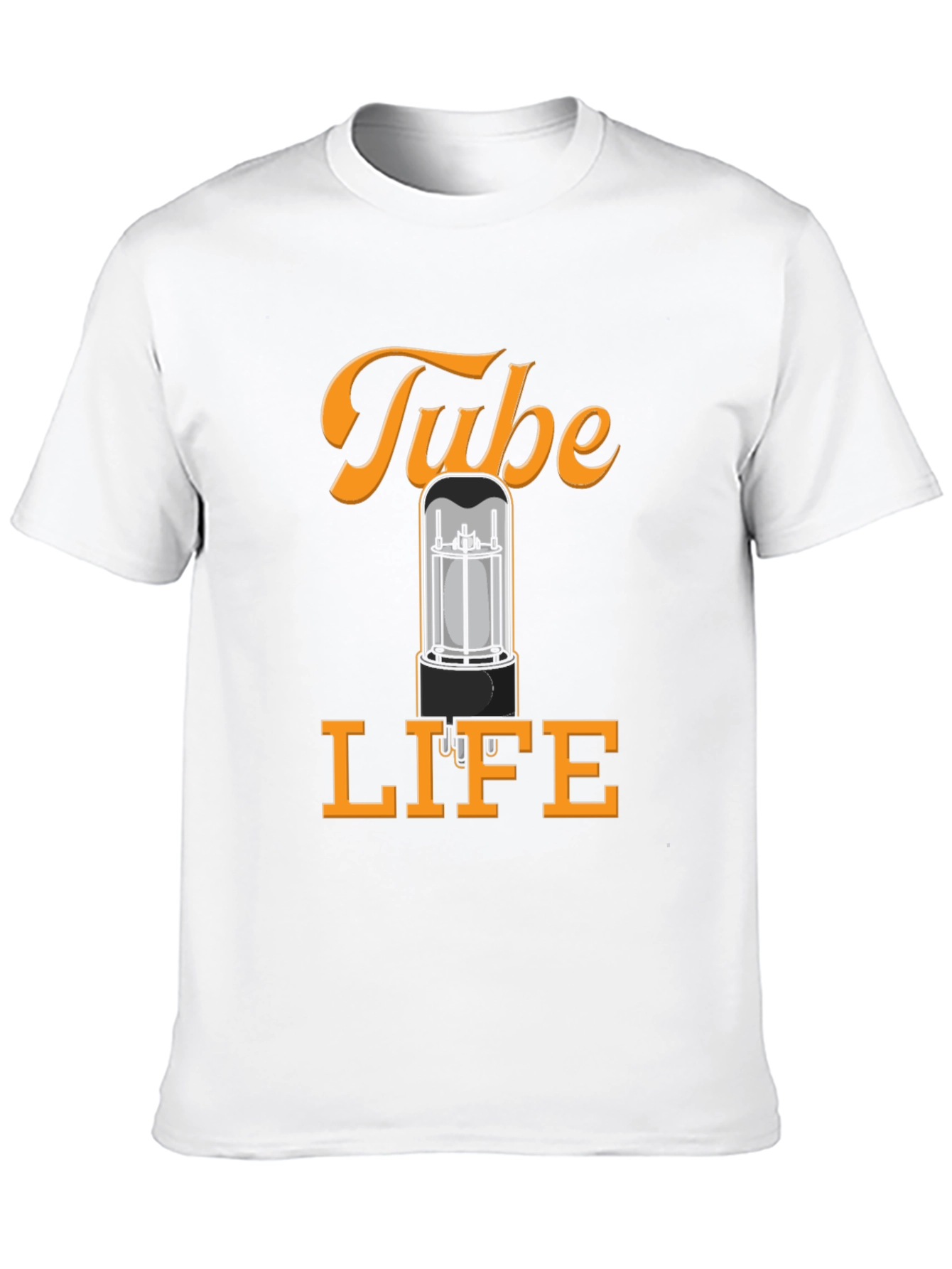 Tube Life T-Shirt - Amplifier Vacuum Tube Graphic Tee