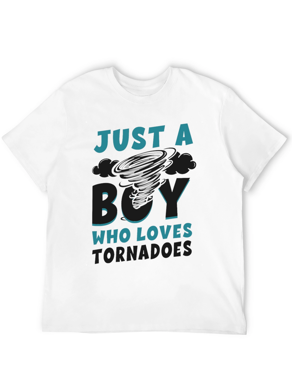 Tornado Lover Graphic T-Shirt - Just A Boy