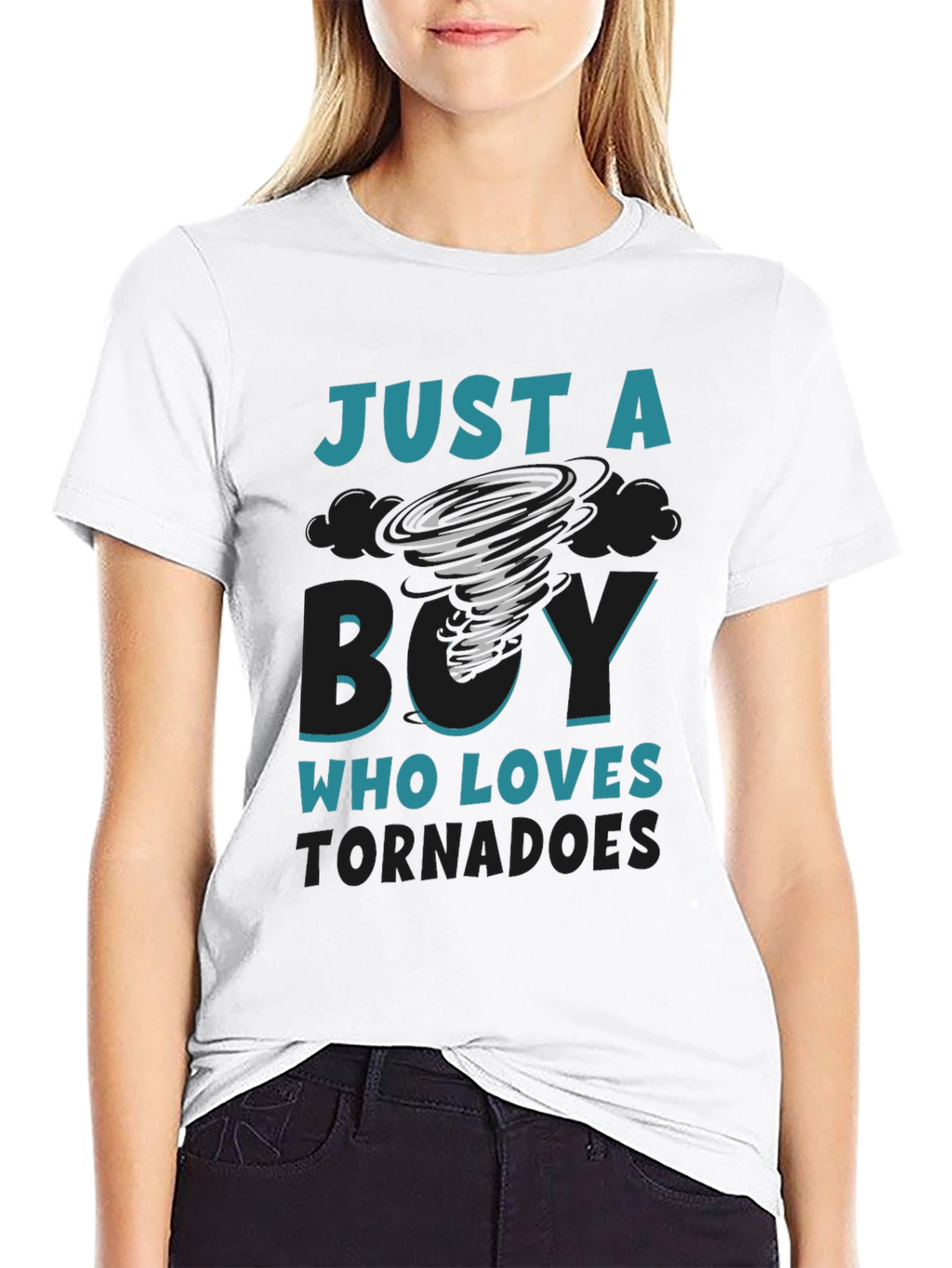 Tornado Lover Graphic T-Shirt - Just A Boy