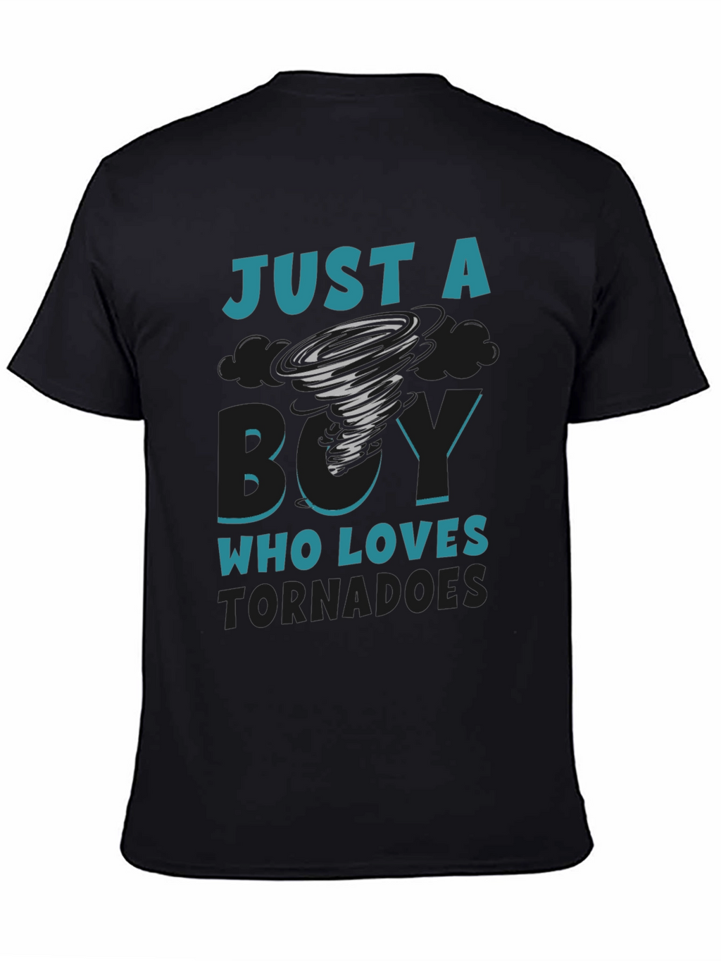 Tornado Lover Graphic T-Shirt - Just A Boy