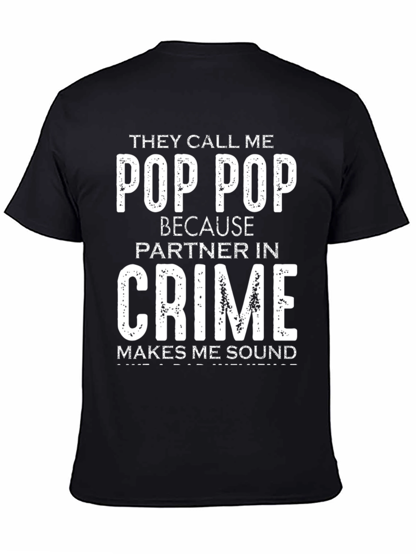 Pop Pop Partner in Crime T-Shirt