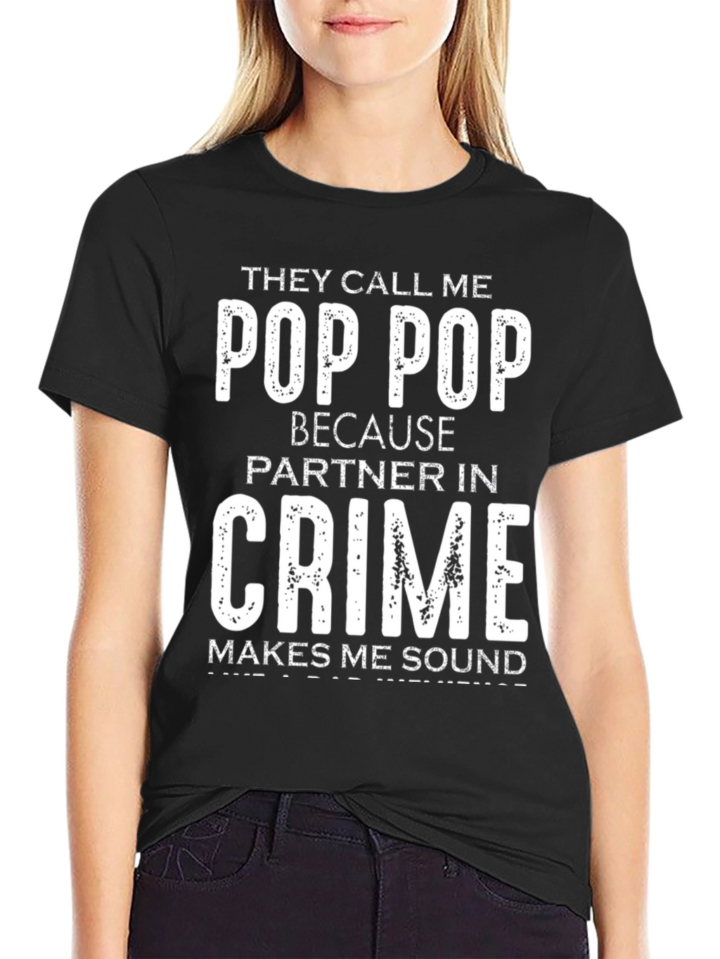 Pop Pop Partner in Crime T-Shirt