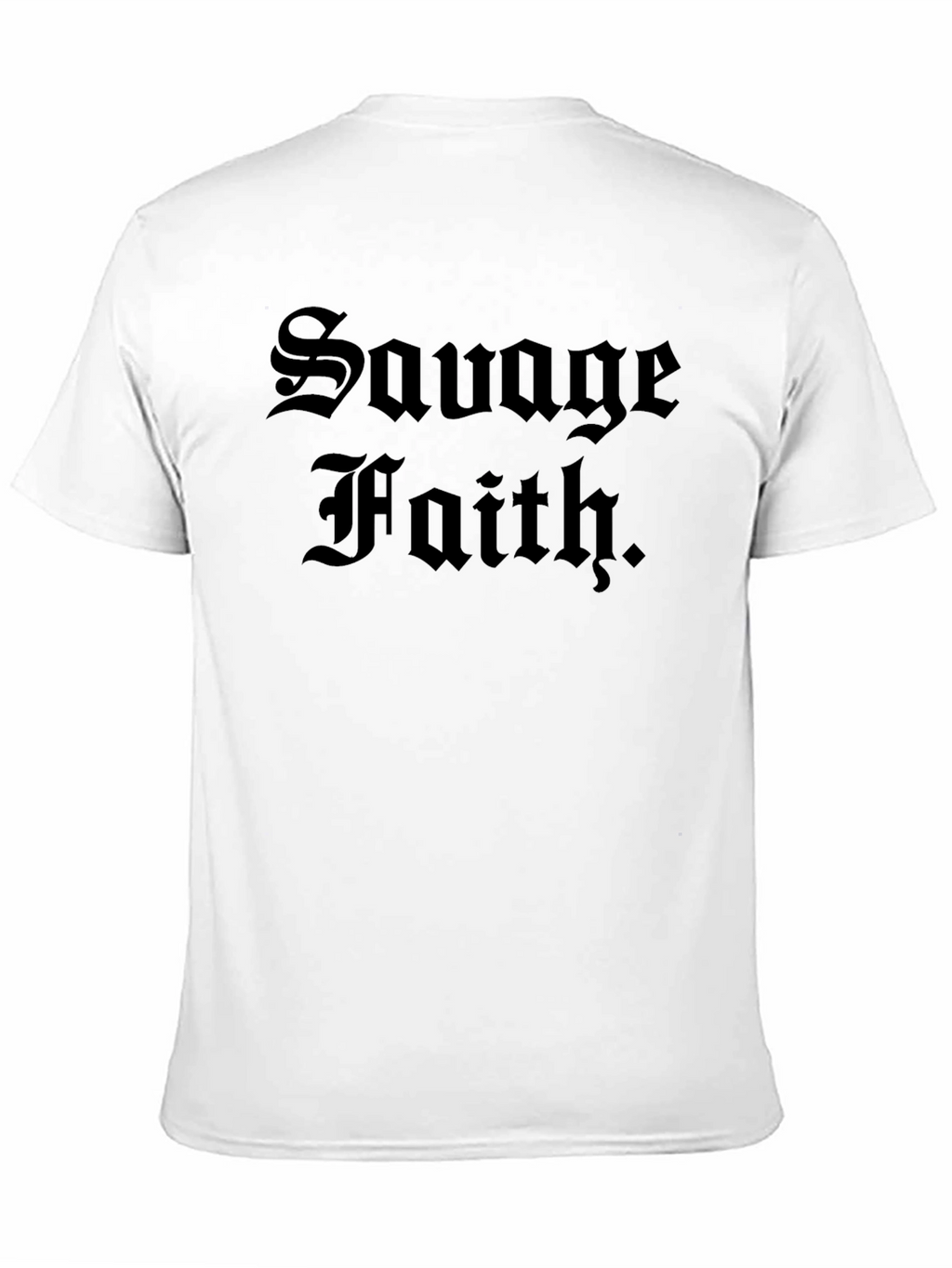 Savage Faith Graphic T-Shirt - Bold & Edgy Style