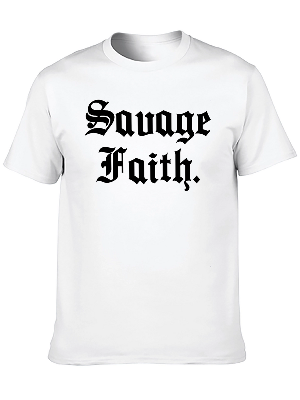 Savage Faith Graphic T-Shirt - Bold & Edgy Style