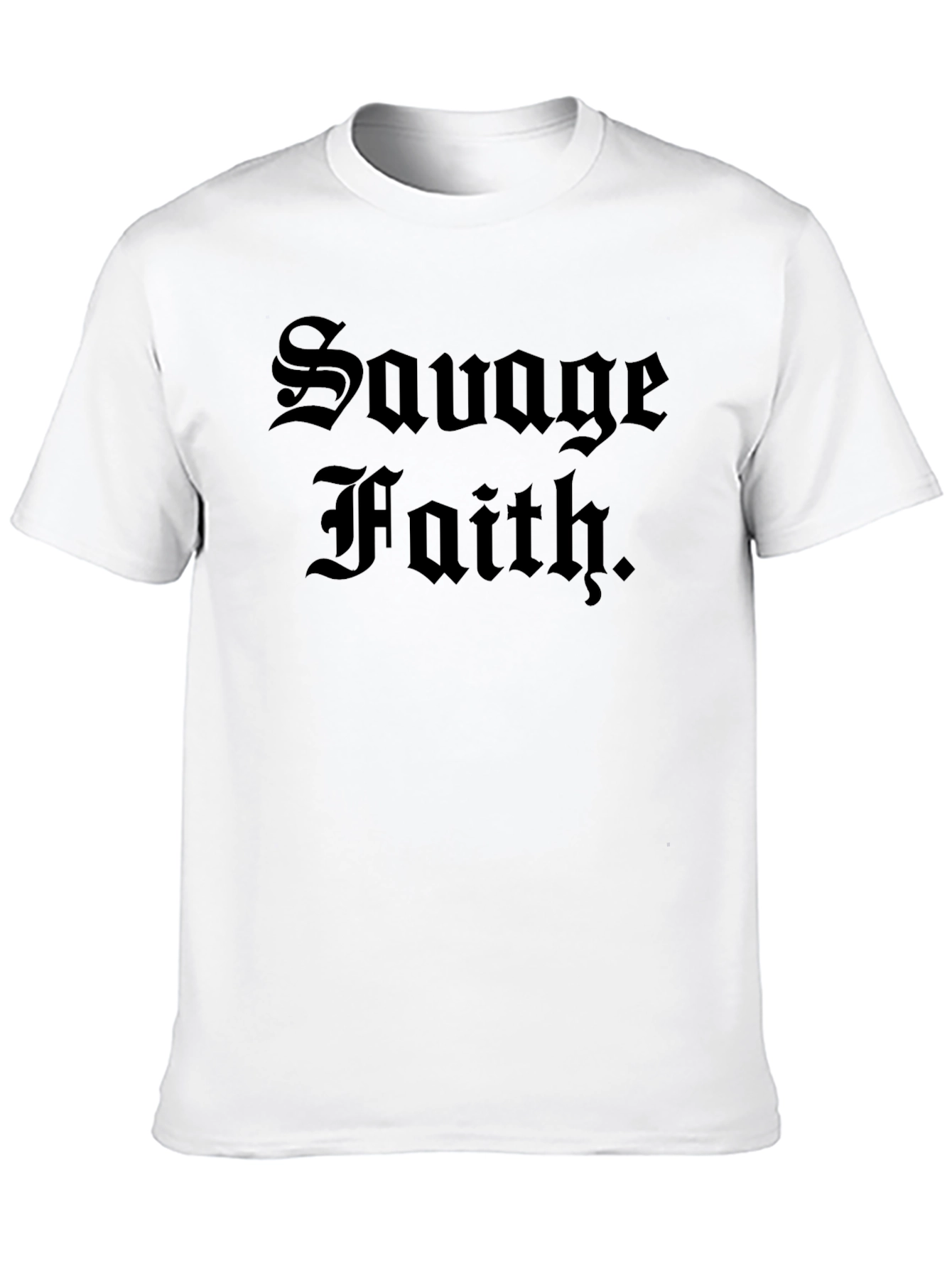 Savage Faith Graphic T-Shirt - Bold & Edgy Style