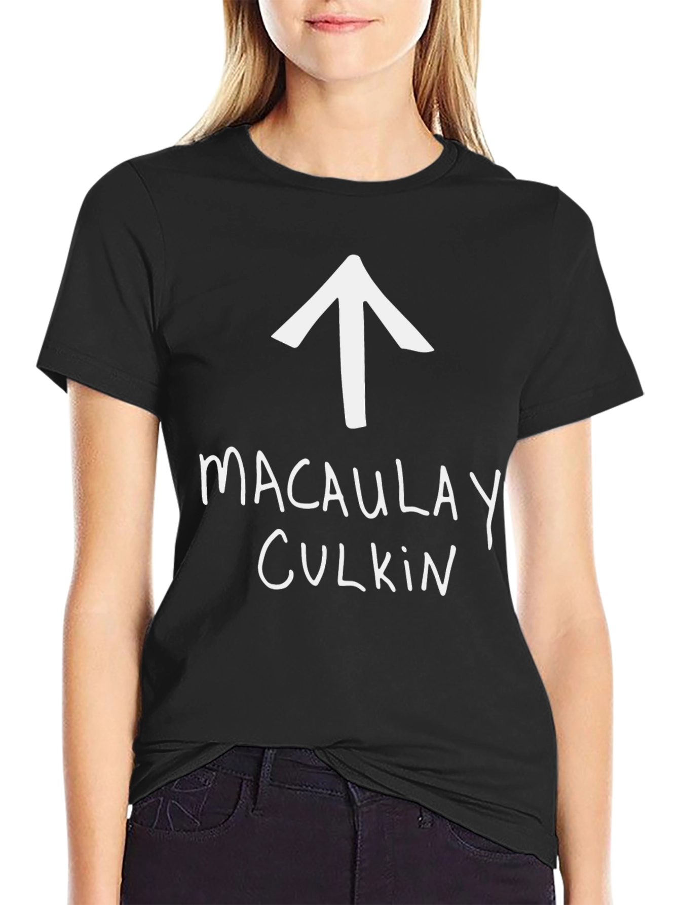 Macaulay Culkin Pointing Arrow T-Shirt