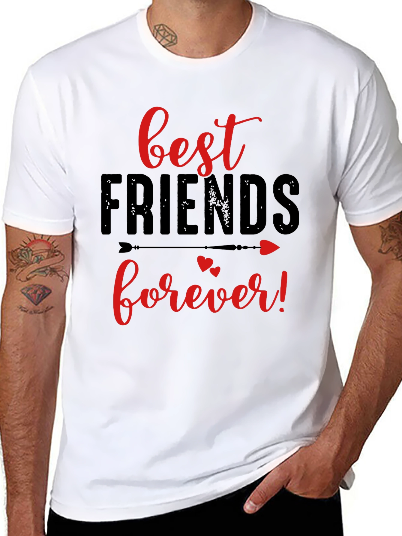 Best Friends Forever Graphic T-Shirt