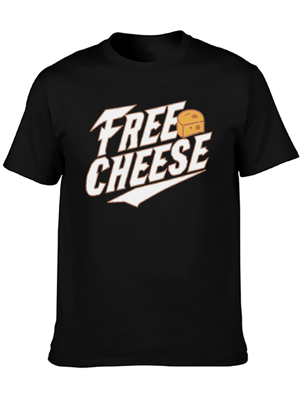 Free Cheese Graphic Tee - Funny Food Lover Shirt