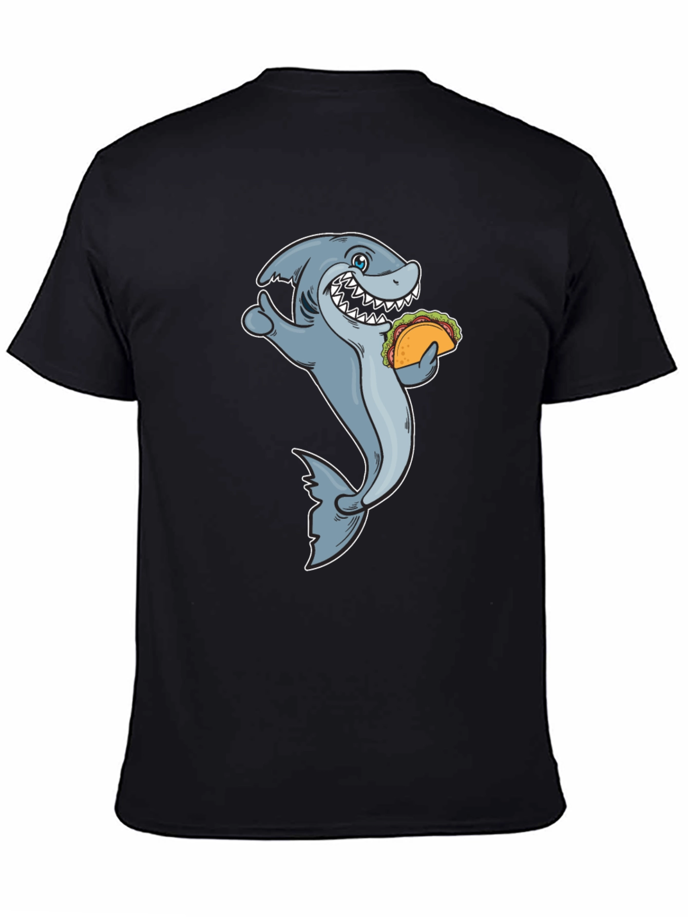 Shark Taco Funny Graphic Tee