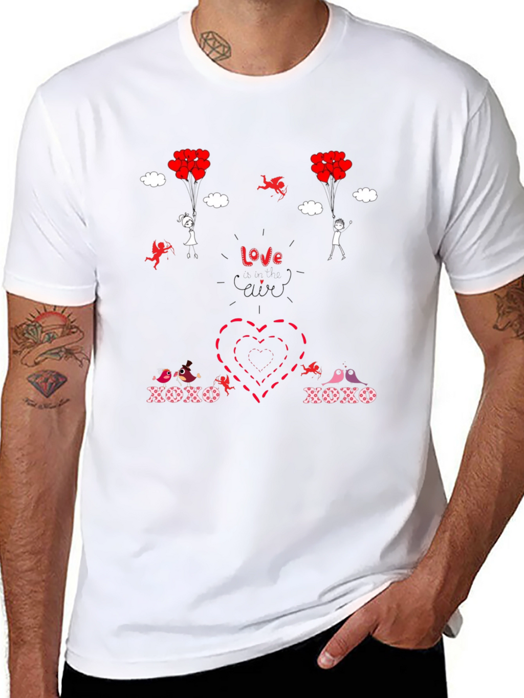 Valentines Day Love-Themed T-Shirt