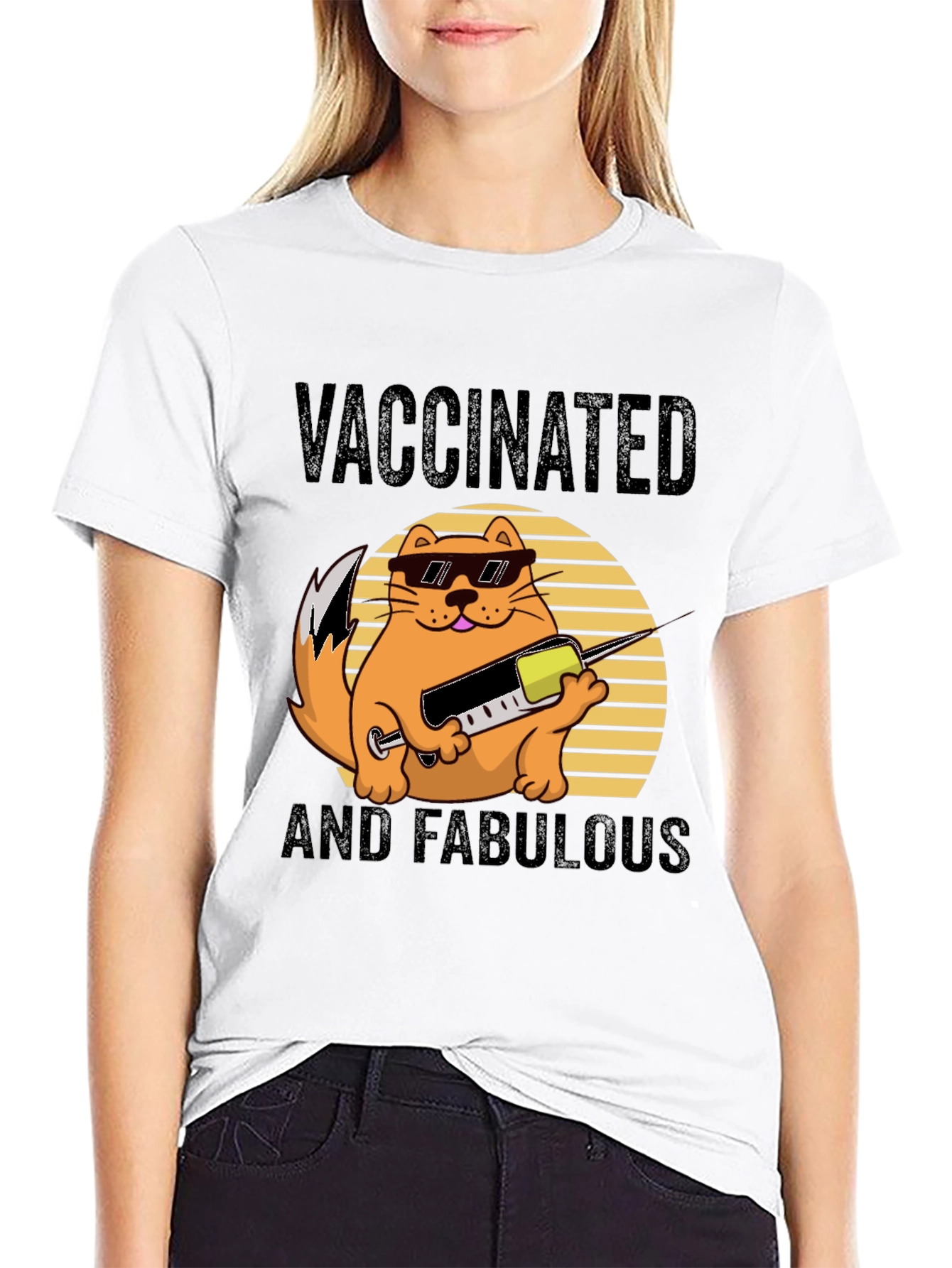 Vaccinated and Fabulous T-Shirt