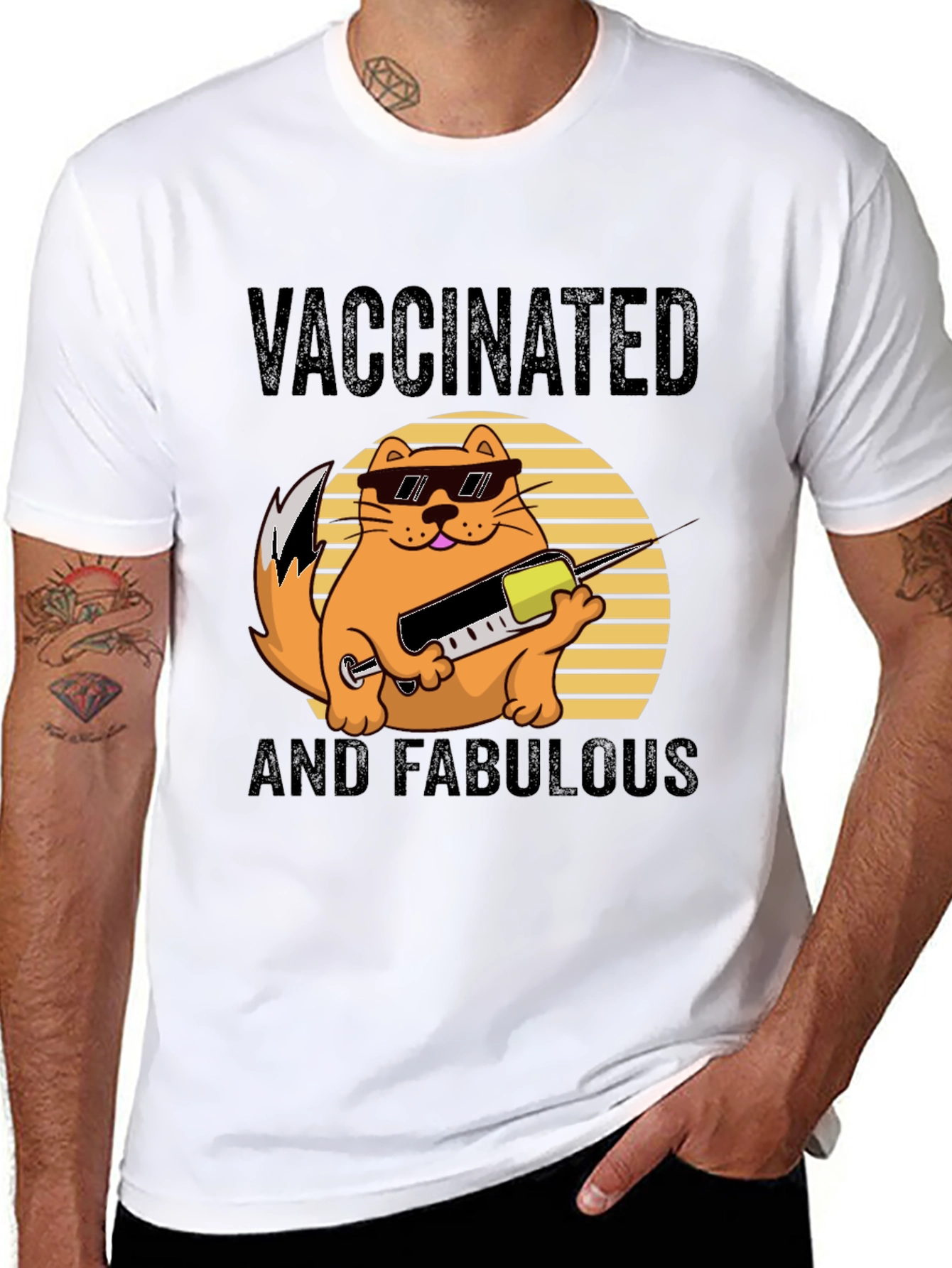 Vaccinated and Fabulous T-Shirt
