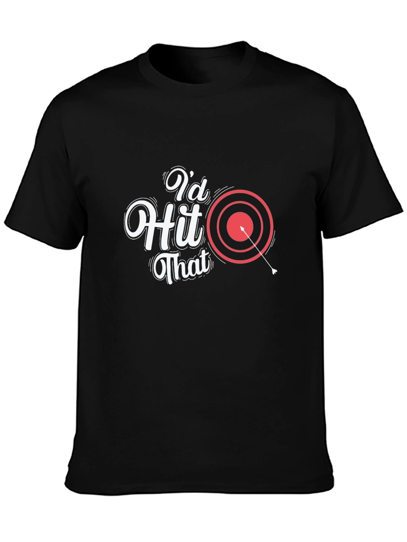Id Hit That T-Shirt - Funny Archery Tee