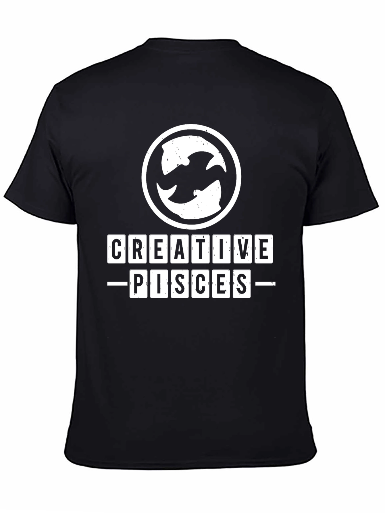 Creative Pisces T-Shirt Zodiac Sign Astrology Tee