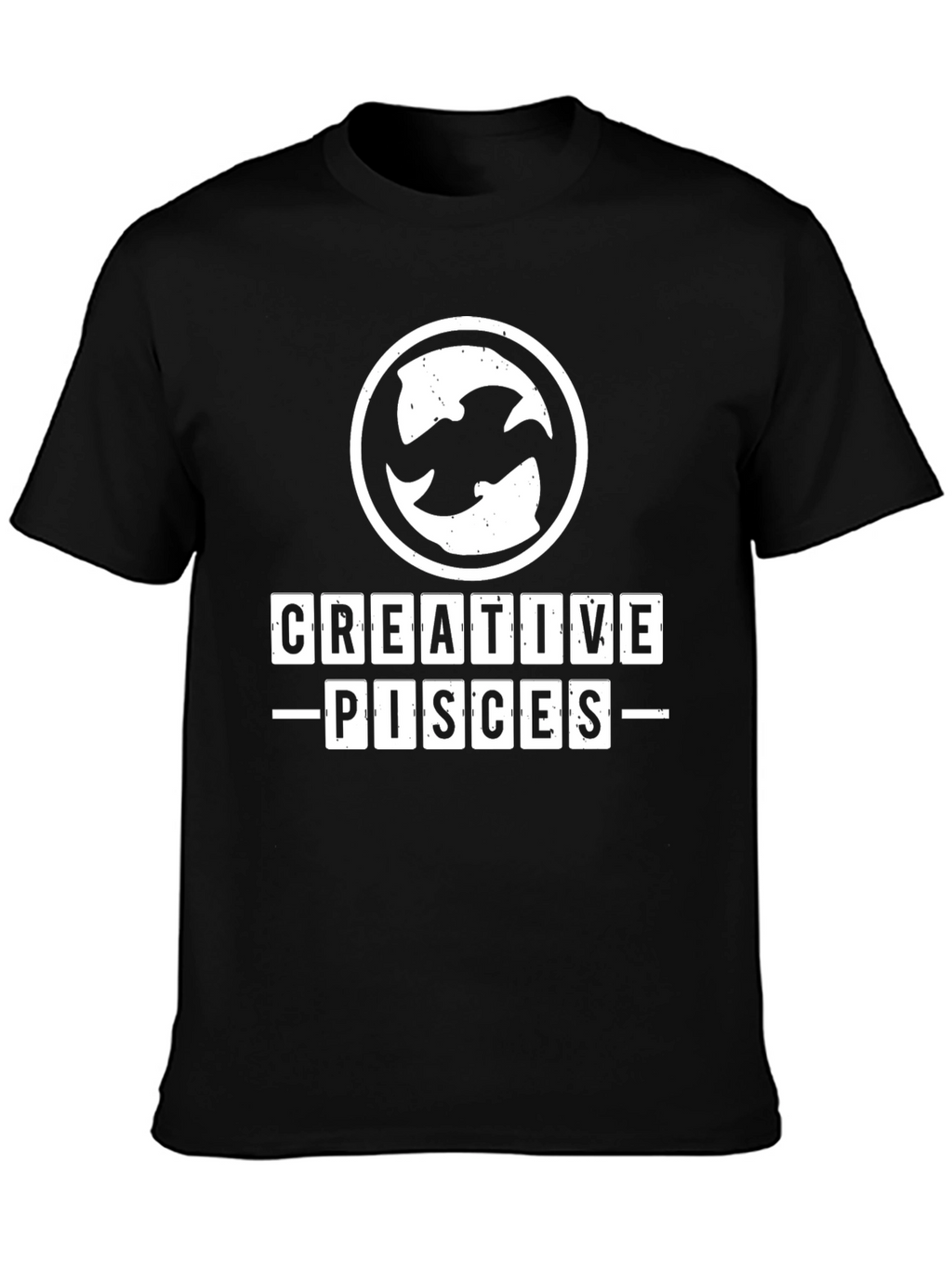 Creative Pisces T-Shirt Zodiac Sign Astrology Tee