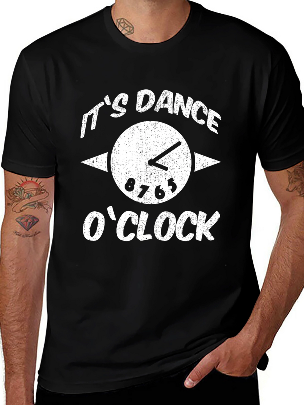 Its Dance OClock T-Shirt - Stylish Graphic Tee