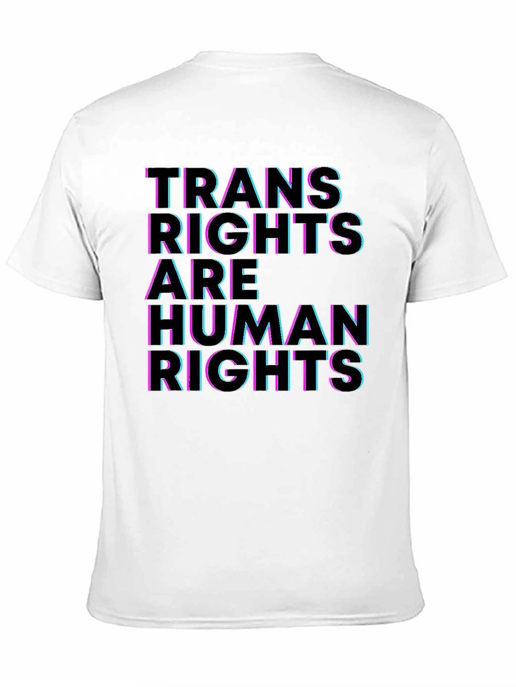Trans Rights are Human Rights T-Shirt - Black