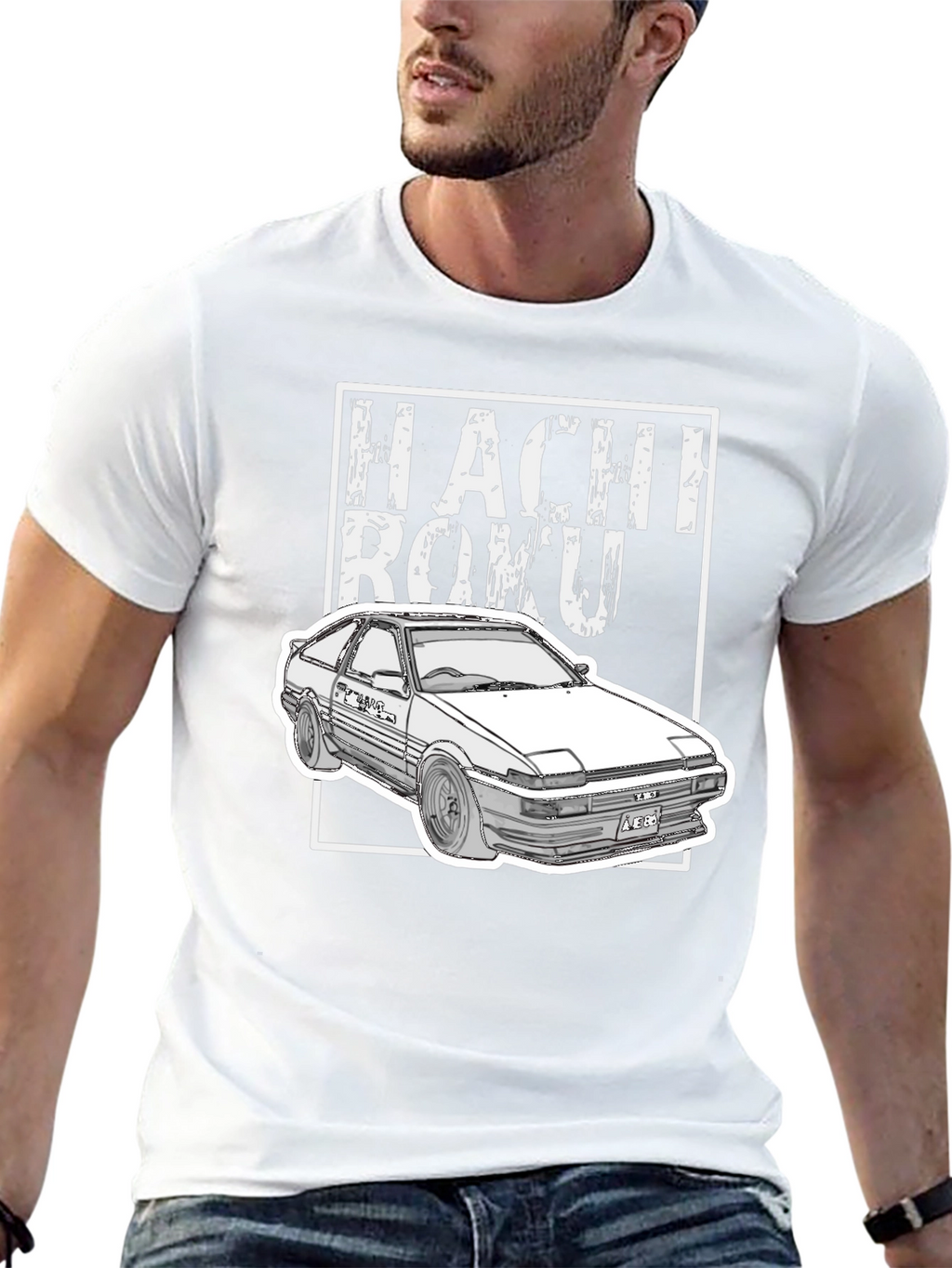 Hachi Roku AE86 T-Shirt - Drift Car Tee