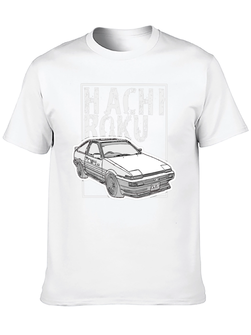 Hachi Roku AE86 T-Shirt - Drift Car Tee