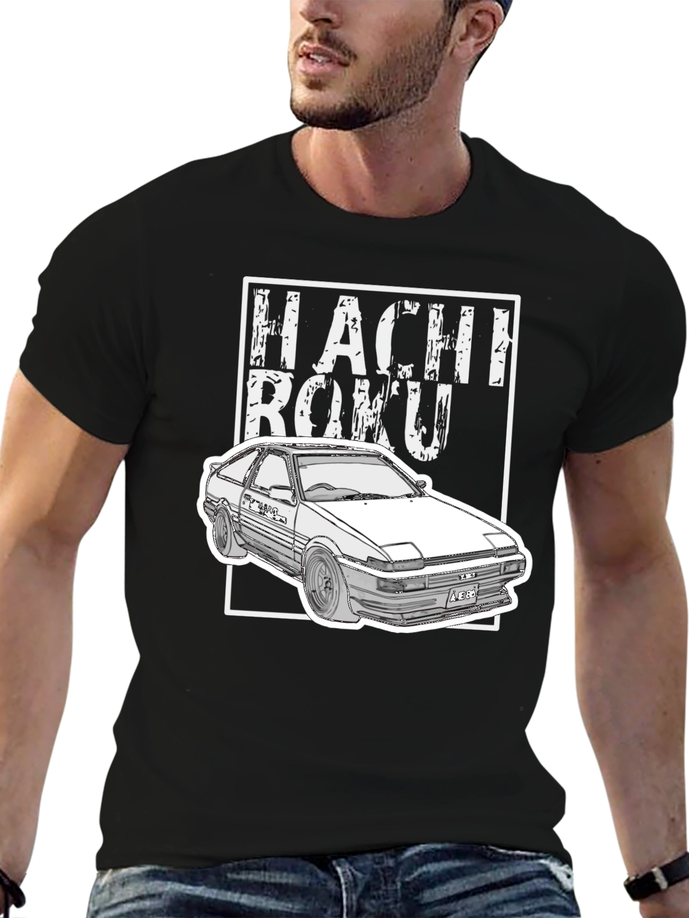 Hachi Roku AE86 T-Shirt - Drift Car Tee