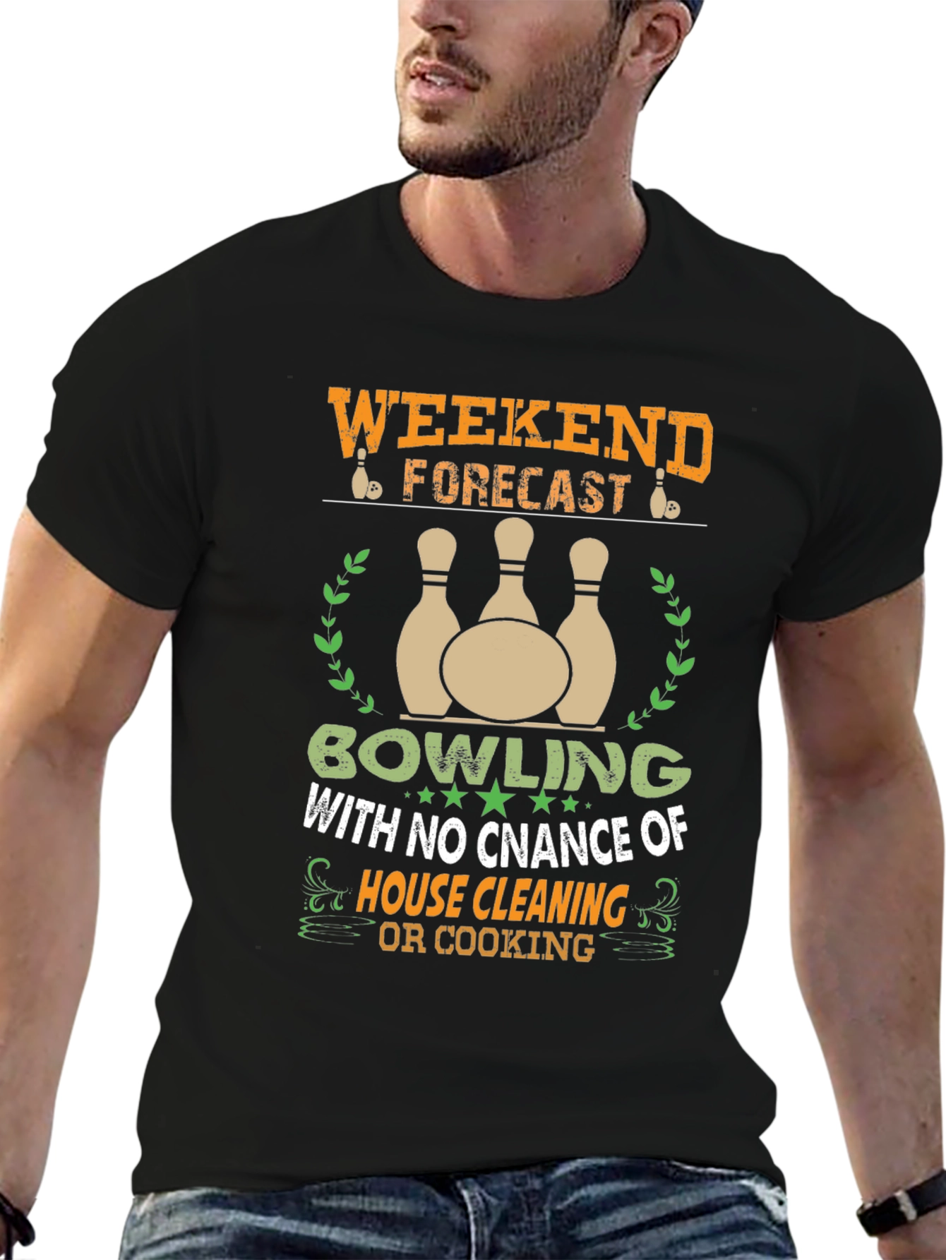 Bowling Weekend Forecast T-Shirt