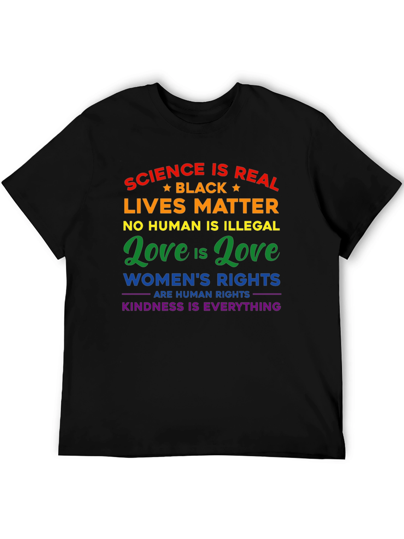 Equality Statement Graphic Tee - Science Love Rights
