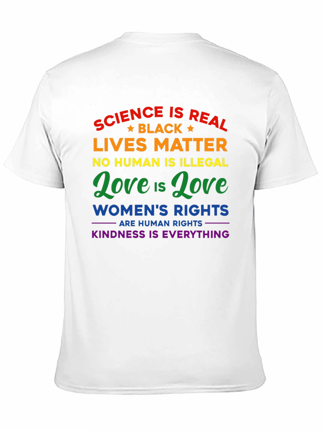Equality Statement Graphic Tee - Science Love Rights