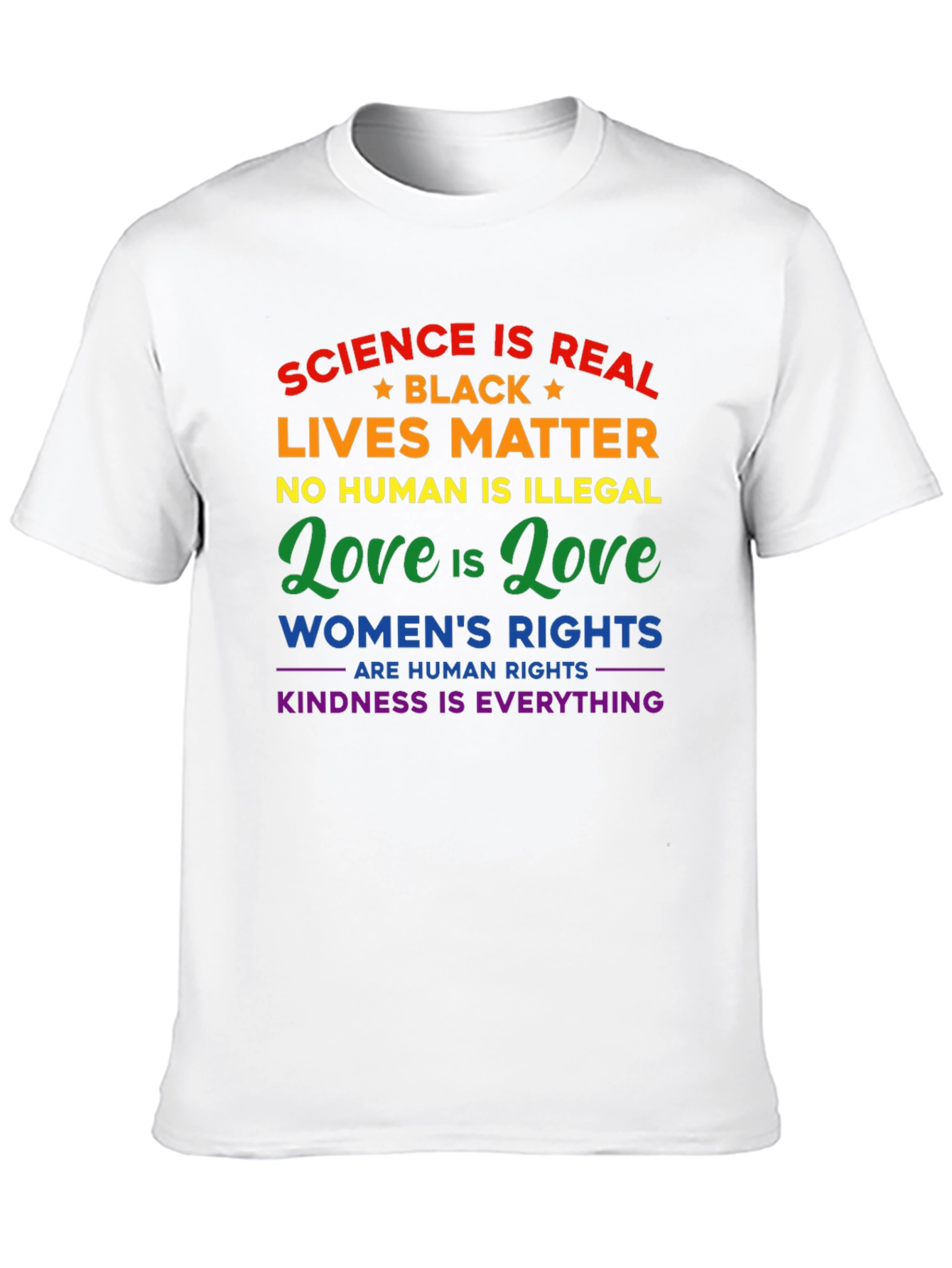 Equality Statement Graphic Tee - Science Love Rights