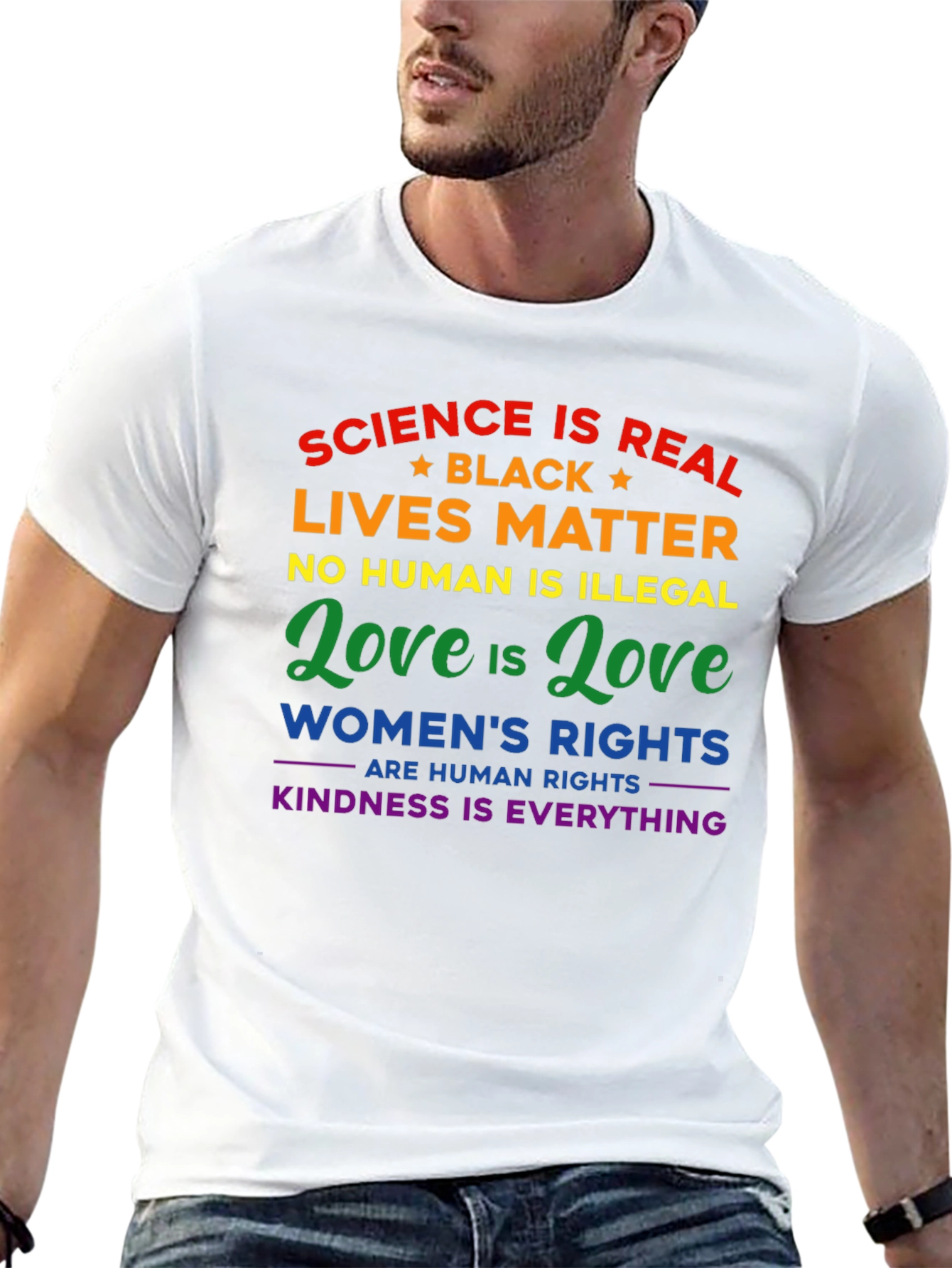 Equality Statement Graphic Tee - Science Love Rights