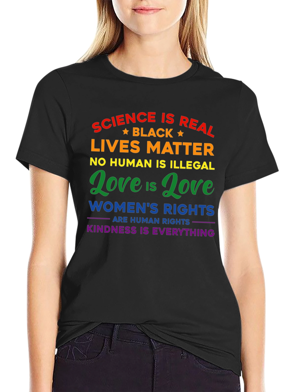 Equality Statement Graphic Tee - Science Love Rights