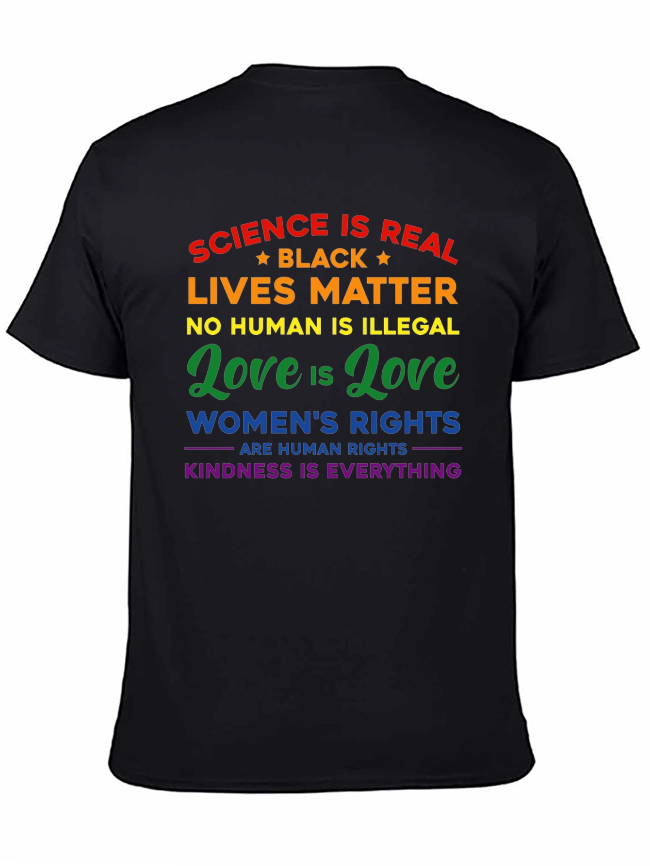 Equality Statement Graphic Tee - Science Love Rights
