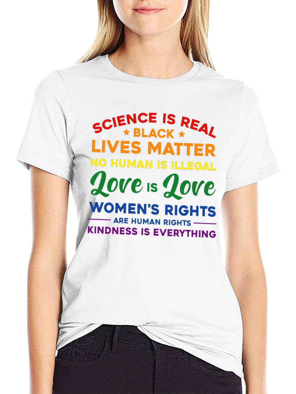 Equality Statement Graphic Tee - Science Love Rights